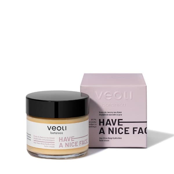 VEOLI Botanica Djupt återfuktande dagsansiktskräm HA ETT SNYGGT ANSIKTE, 50ml