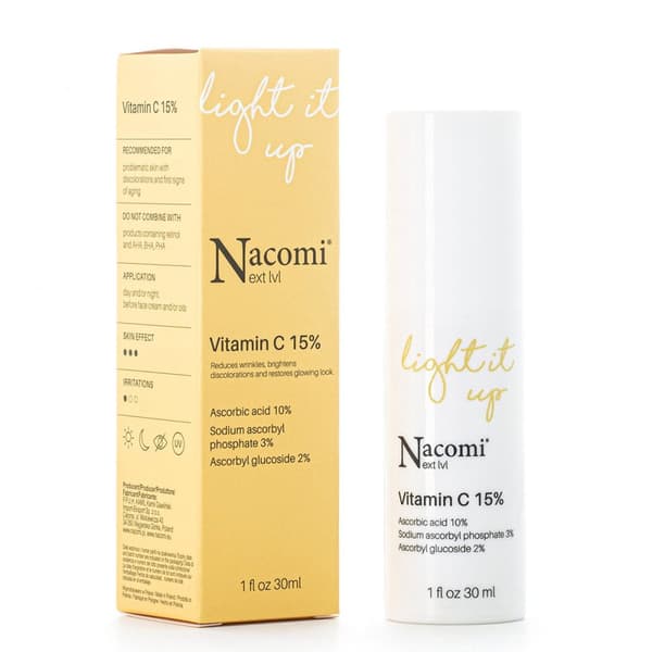 Nacomi Next Level seerumi C-vitamiinilla, 30 ml