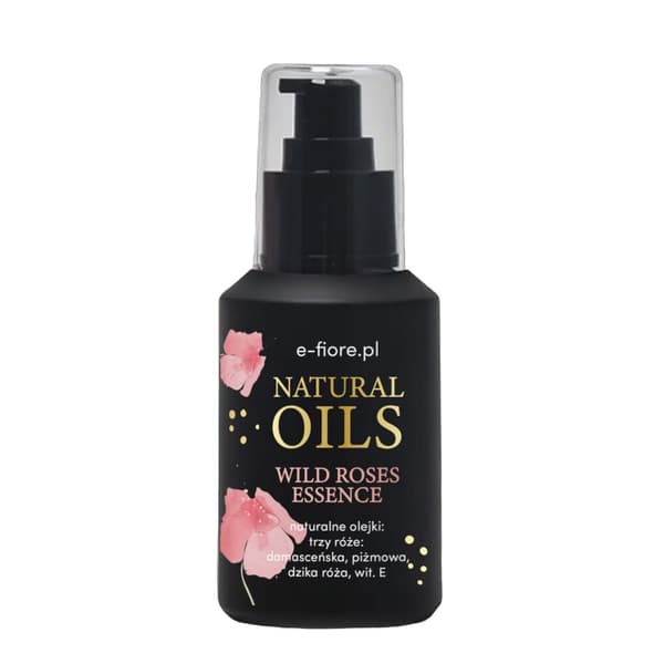 e-FIORE Rose Oil Serum 4 Roses Wild Roses Essencellä, 50 ml