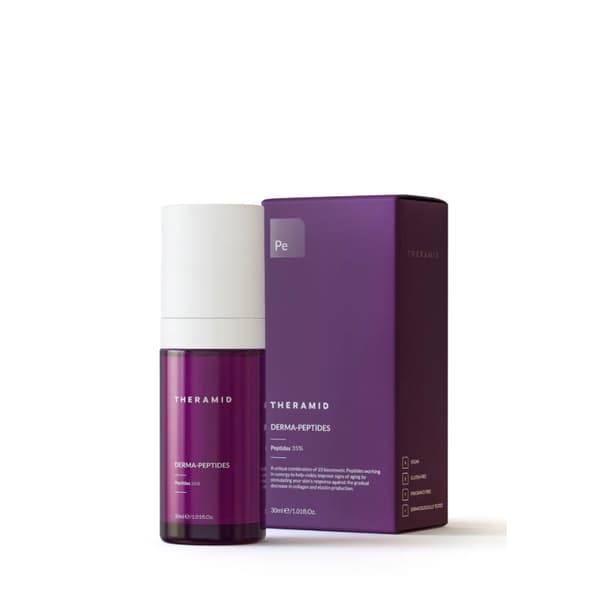 THERAMID Derma Peptides 30 ml – Föryngrande peptidterapi 35 %