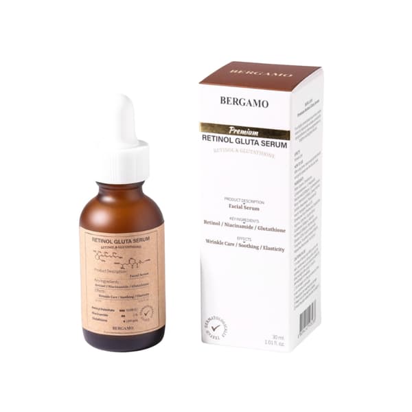 BERGAMO RETINOL GLUTA SERUM 30 ml - Korealainen seerumi retinolilla