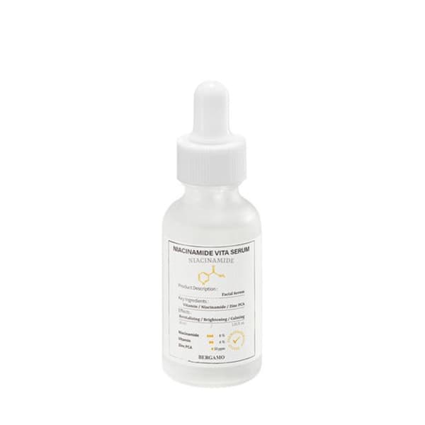 BERGAMO NIACINAMIDE VITA SERUM 30 ml - Korealainen kasvoseerumi niasiiniamidilla