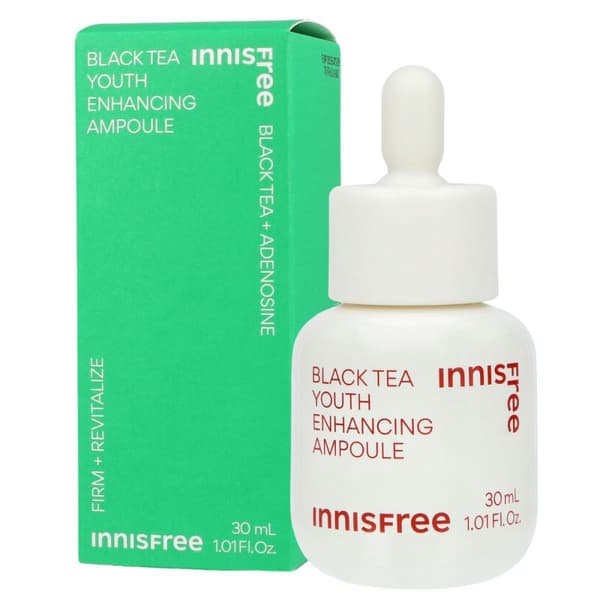 INNISFREE Black Tea Youth Enhancing Ampoule, 30 ml - regenererande anti-aging serum