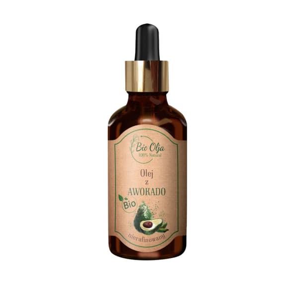 BIO OLJA - BIO Avokadoolja, kallpressad, oraffinerad, 50 ml
