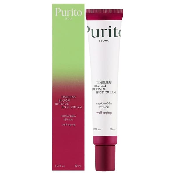 PURITO SEOUL - Timeless Bloom Retinol Spot Cream, 30 ml - spot cream retinolilla
