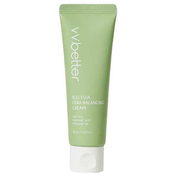vvbetter Jeju Yuja Cera Balancing Cream, 50 ml - kosteuttava kasvovoide