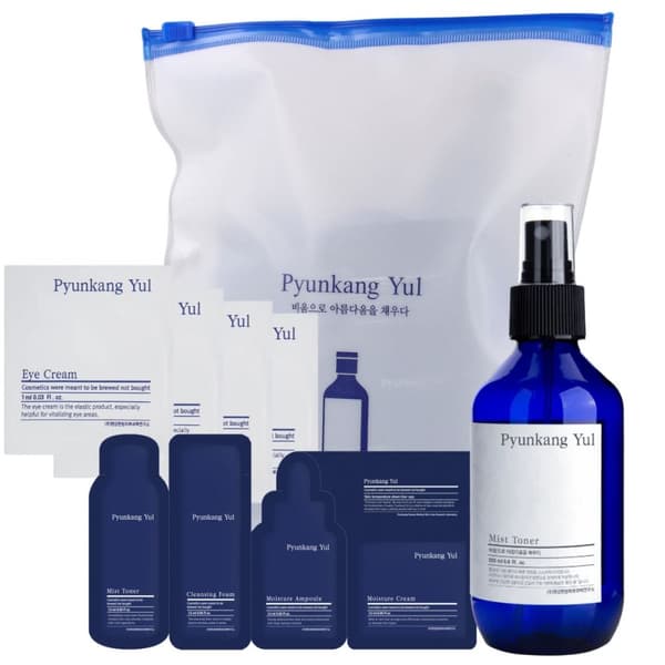 Pyunkang Yul - Mist Toner 200 ml Pouch Set - kasvovesivoide + näytteet