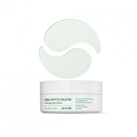 JAYJUN Okra Phyto Mucin Hydrogel ögonplåster 60 st - Hydrogel ögonplåster