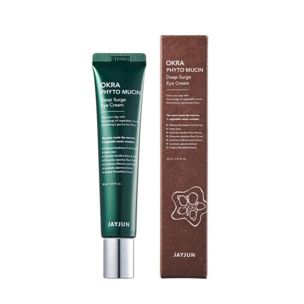 JAYJUN Okra Phyto Mucin Deep Surge Eye Cream 30ml - Korean silmänympärysvoide