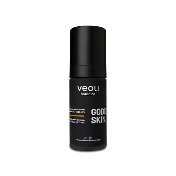 Veoli Botanica GODDESS SKIN kirkastava ja rauhoittava vesigeeliseerumi 30 ml