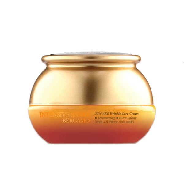 BERGAMO SYN-AKE Snake Wrinkle Cream 50 ml - Ryppyjä ehkäisevä voide PEPTIDE SYN-AKE