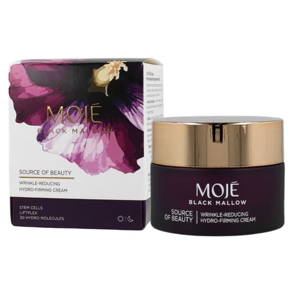 MOJÉ BLACK MALLOW Source of Beauty ryppyjä vähentävä vesikiinteyttävä voide 50 ml - ryppyjä estävä kasvovoide