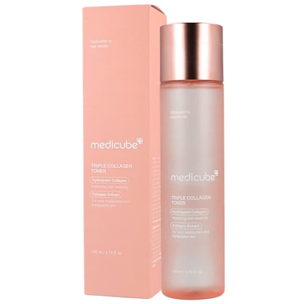 Medicube Triple collagen toner, 140 ml - Närande toner med kollagen
