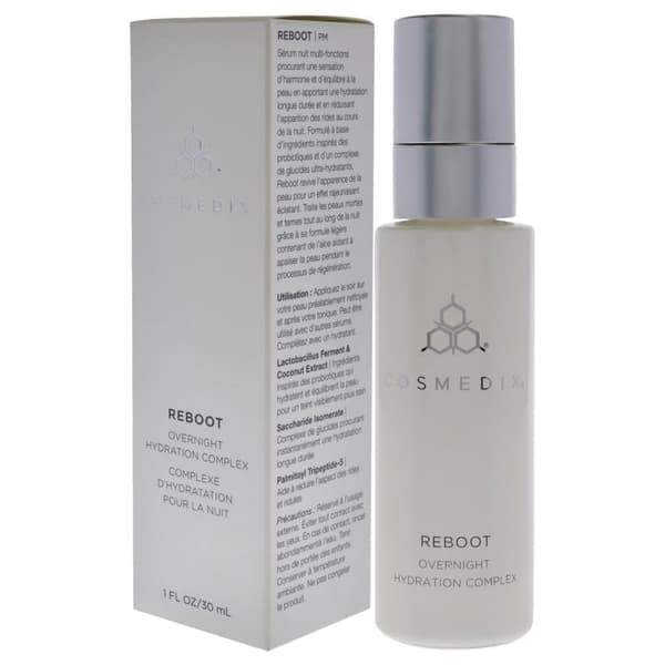 Genstart Overnight Hydration Complex fra Cosmedix til Unisex - 1 oz Serum