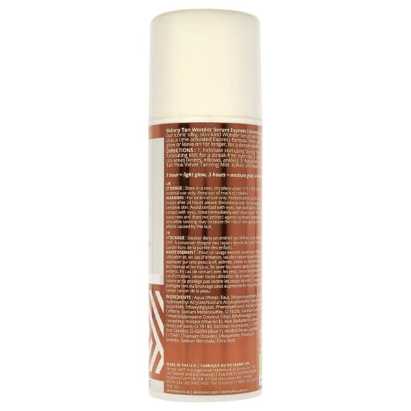 Tan and Tone Wonder Serum Express - 1 Hour Express af Skinny Tan til kvinder - 4,9 oz Serum