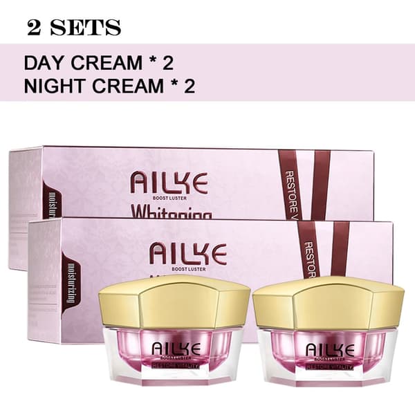 Ansiktskrämset, Bleknande Effekt, Anti-Aging Fördelar,2-pack grädde
