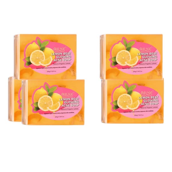 AHA Tummien Läiskien Poistopaketti, Vaalentava & Kirkastava, 5 in 1 Ihonhoito,5 Pack Saippua