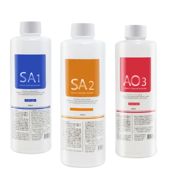Hudföryngrande Aqua Peeling-lösning, 400 ml, Exfolierande och återfuktande,400ML