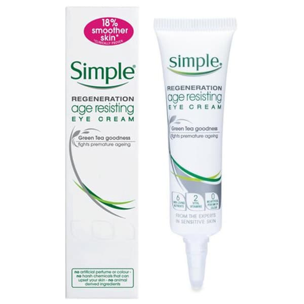 Simple Regeneration Age Resisting Eye Cream 15ml