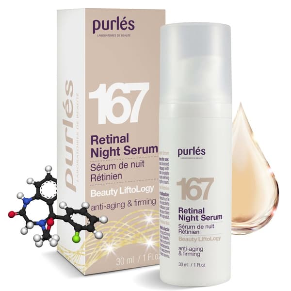 Purles 167 Night Serum med nethinde