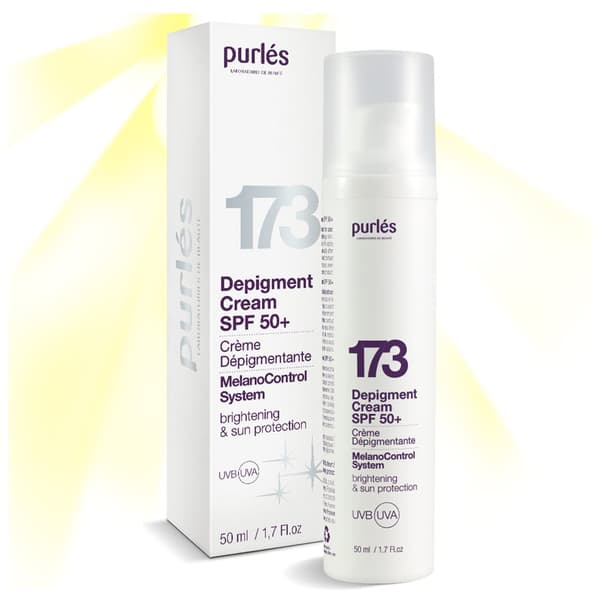 Purles 173 Depigmenting Cream med SPF 50+