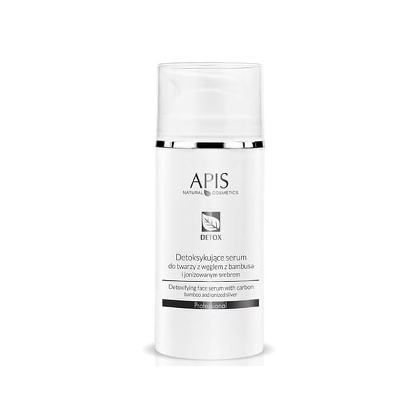 Apis afgiftende ansigtsserum med bambuskul og ioniseret sølv 100 ml