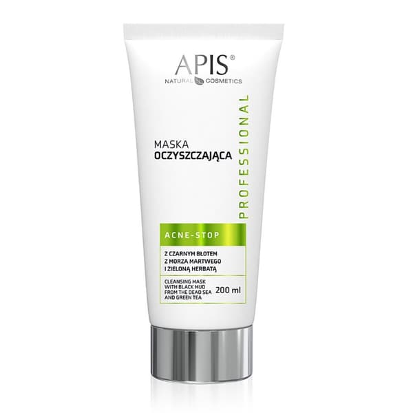 Apis acne-stop svart lera rengöringsmask 200 ml
