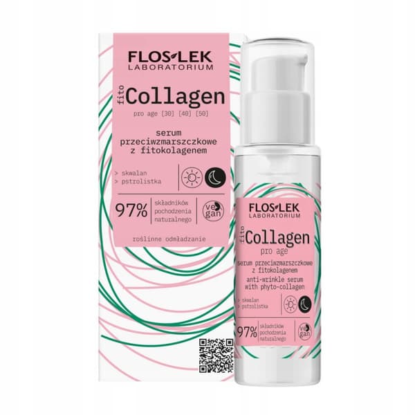 Floslek fitoCOLLAGEN anti-rynkserum med fytokollagen 30 ml / 2079