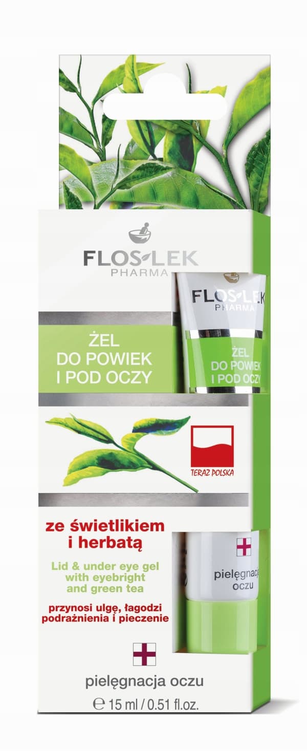 Øjenlåg og øjengel med øjentrøst og te 15 ml (rør)