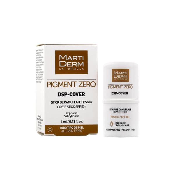 MartiDerm Pigment Zero DSP - Cover SPF50+, SPF50+ concealer med depigmenterande effekt 4ml