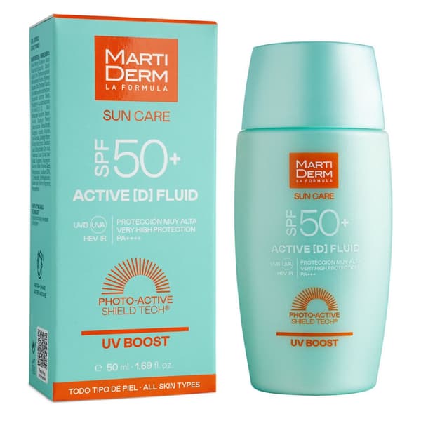 MartiDerm Sun Care SPF50+ ActiveD Fluid 50ml, kasvovoide aurinkosuojalla 50ml