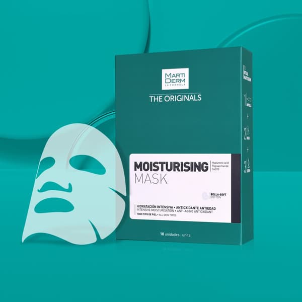 MartiDerm The Originals Moisturizing Mask intensiivisesti kosteuttava kasvonaamio levyssä 10x 25ml