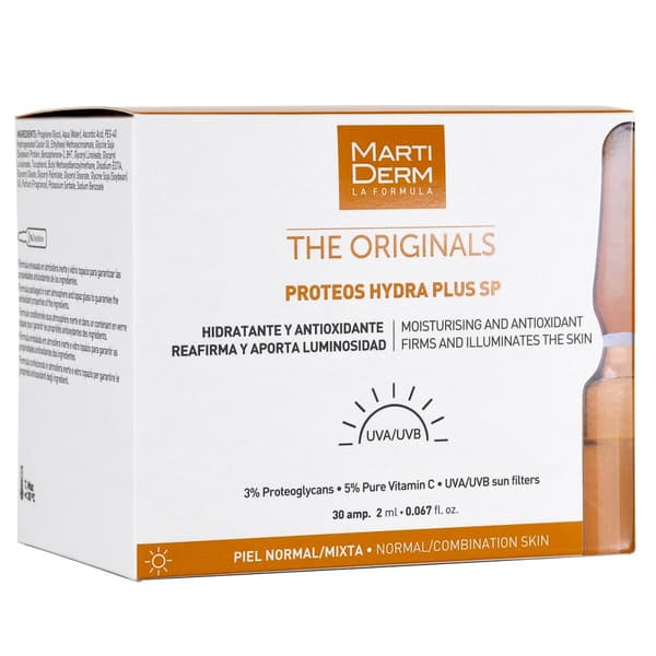 MartiDerm The Originals Proteos Hydra Plus SP fuktgivande serum med antioxidanter i ampuller 30x 2ml