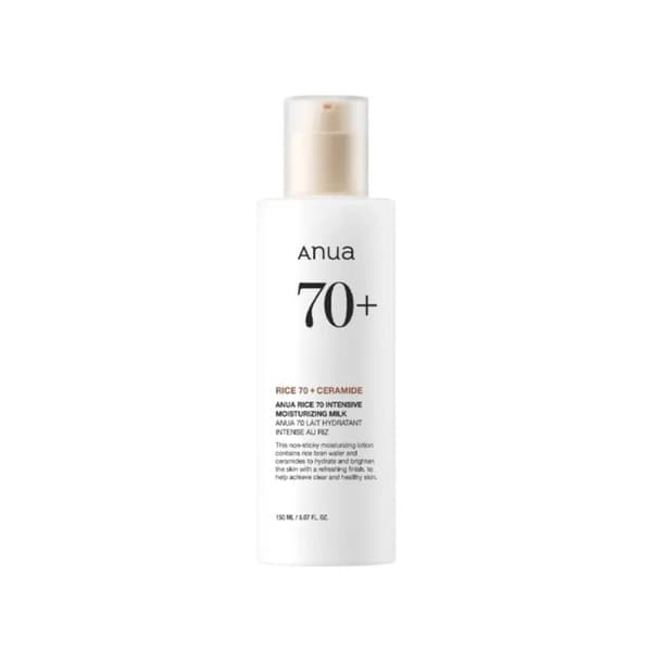 ANUA Rice 70 Intensive Moisturizing Milk 150 ml - kosteuttava kasvomaito