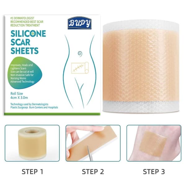 Silikonetape / Plastre til Ar - Treat Scars