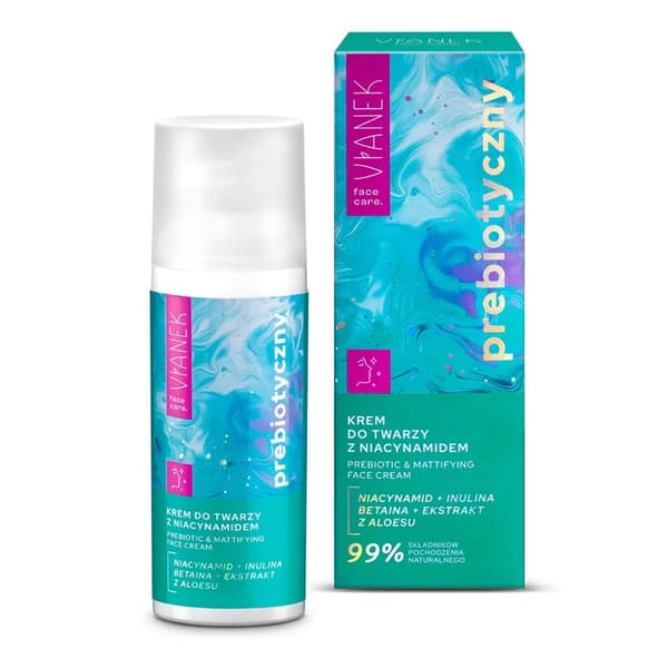 VIANEK Prebioottinen kasvovoide niasiiniamidilla, 50 ml
