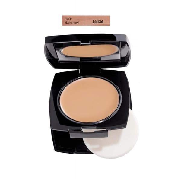 AVON Krämig puderig kompakt foundation Ljus elfenben 140P