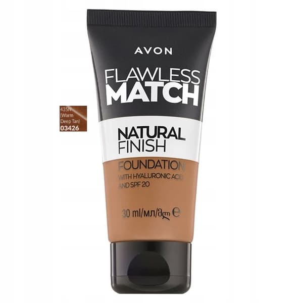 AVON Flawless Match Warm Deep Tan 435 N -meikkivoide