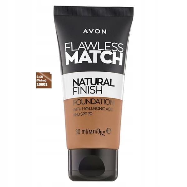 AVON Flawless Match Walnut 510 N nestemäinen meikkivoide
