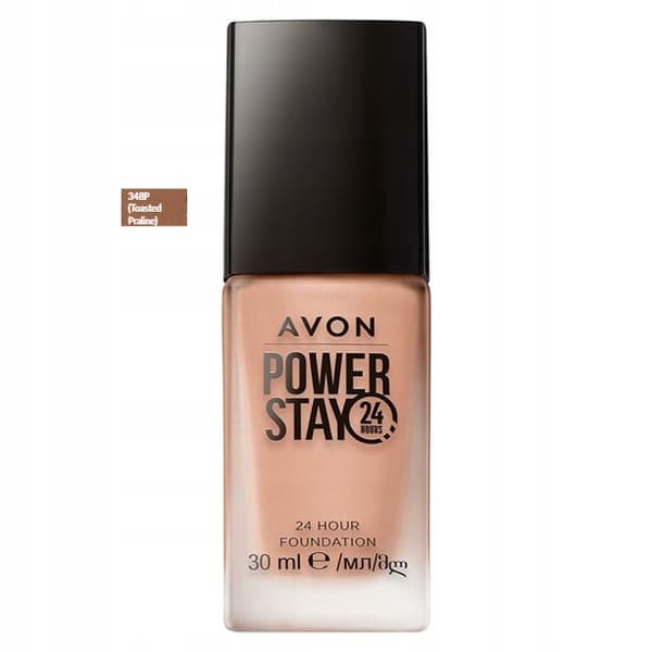 AVON Ansigtsfoundation "24 timer" Ristet Praliné 348 stk.