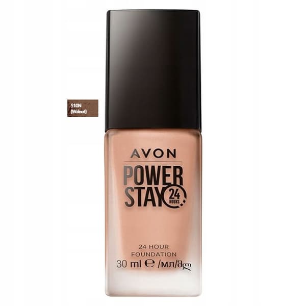 AVON Ansigtsfoundation "24 timer" Valnød 510N