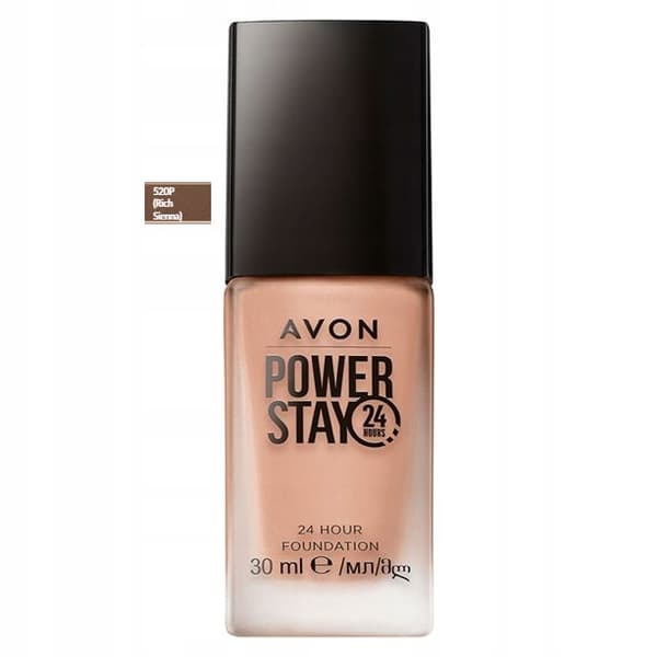 AVON Rich Sienna 520P 24-timmars ansiktsfoundation