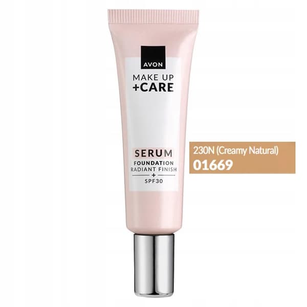 AVON Foundation-serum 3 i 1 Krämig Naturlig 230N