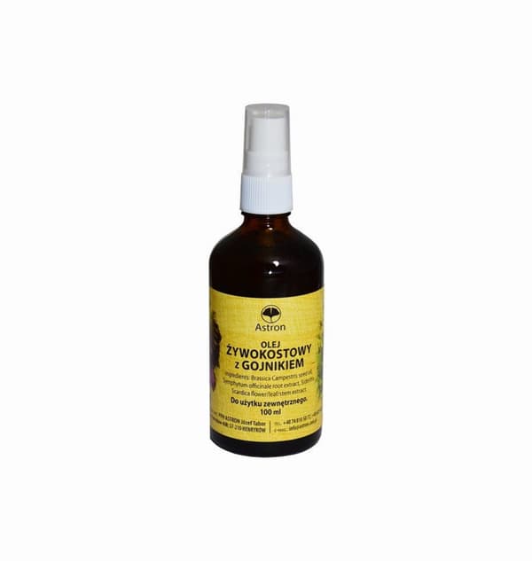 Comfrey olie med sideritis 100ml - ASTRON