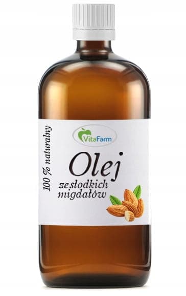 Sød mandelolie 1000ml - VITAFARM