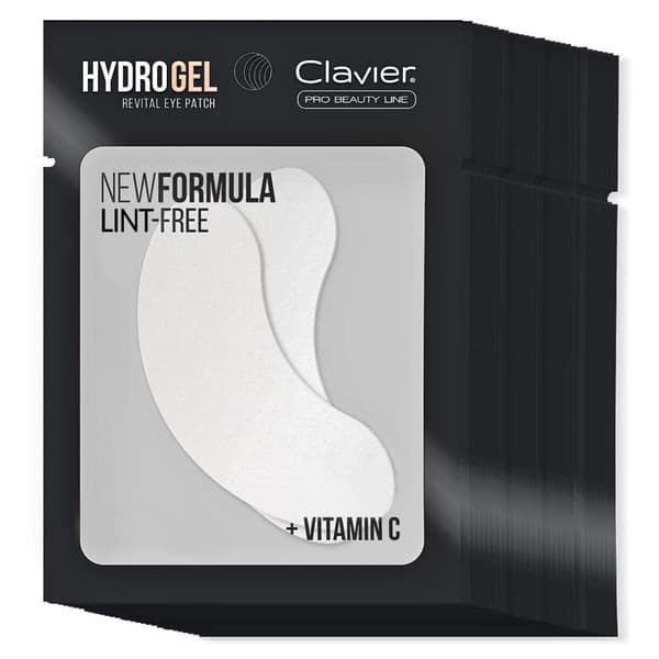 CLAVIER HYDROGEL øjengelplaster - 50 pakker
