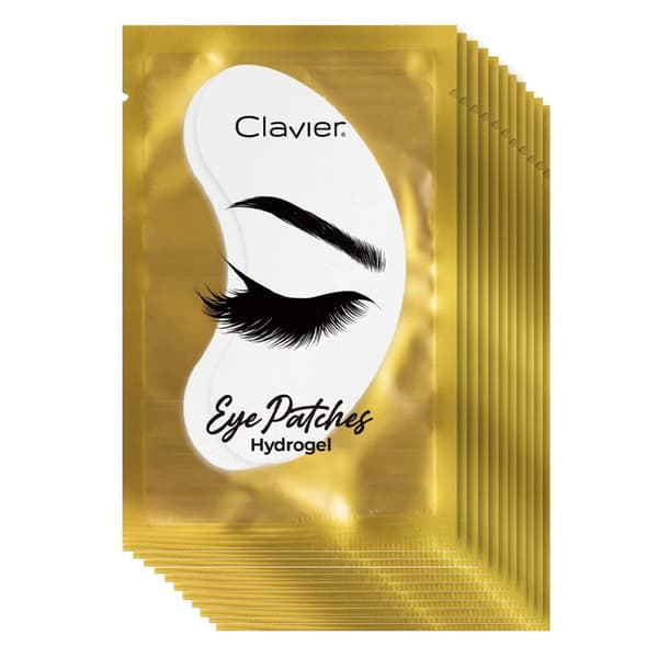 CLAVIER HYDROGEL øjengelplaster - 50 pakker - guld