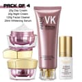 Miniatyrbillede 2 af 2: Ansigtcreme, Hyaluronsyre Fugtgivende, Anti-aging Formel,Pakke med 4
