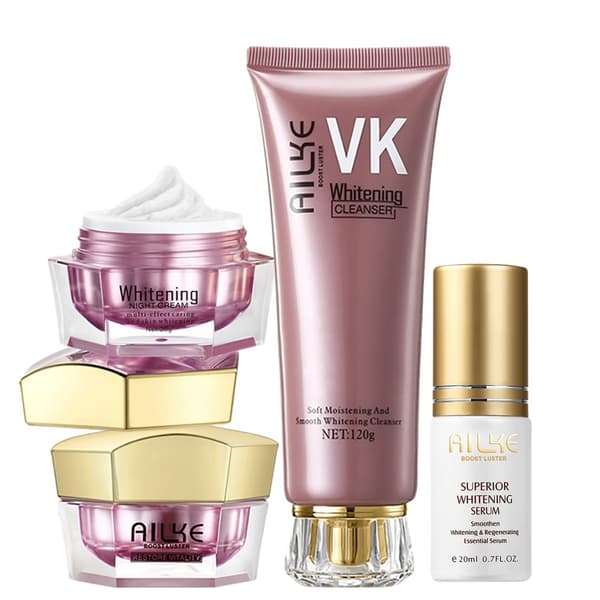Ansigtcreme, Hyaluronsyre Fugtgivende, Anti-aging Formel,Pakke med 4