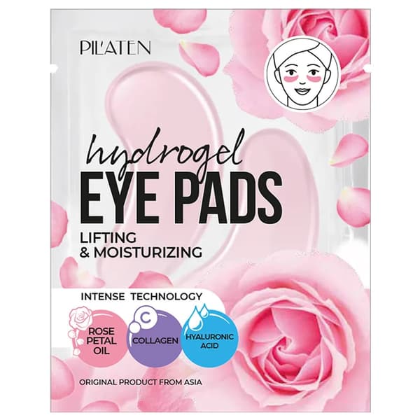 PILATEN Hydrogel ögonplåster med kollagen och hyaluronsyra, 6 g